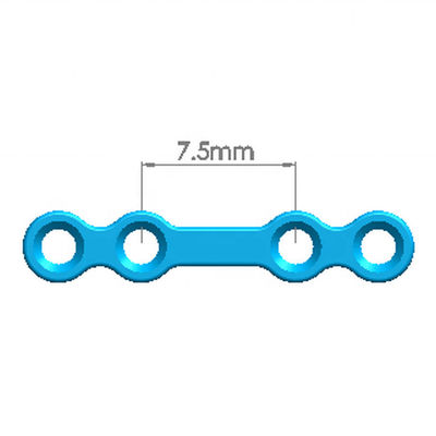 Type système d'III Mini Straight Maxillofacial Plate CMF
