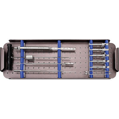 L'instrument orthopédique de base a placé le petit plat de verrouillage de fragment d'acier inoxydable