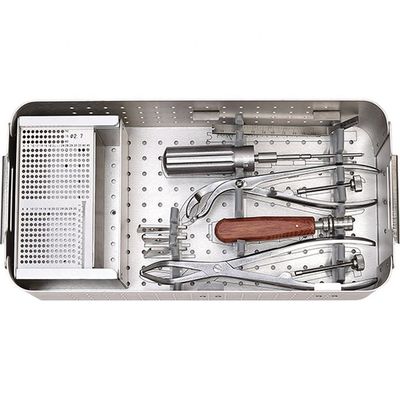 Système de base de plat de verrouillage d'Osteotomy de Paeditrics des instruments chirurgicaux 2,7