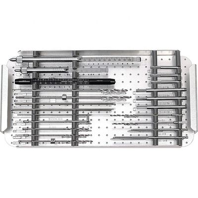 ensemble de base d'instrument de système de plat de verrouillage d'Osteotomy de pédiatrie de 4.0/5.0mm