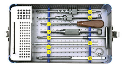 Les instruments orthopédiques de DCS de CSAD ont placé le kit d'instrument chirurgical