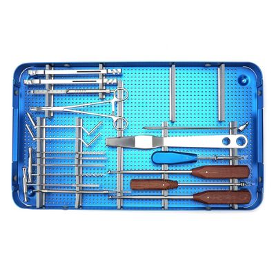 Ensemble orthopédique de base d'instrument de reconstruction de traumatisme pelvien de plat