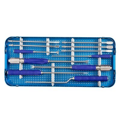 Ensemble spinal d'instrument de TLIF de COUP D'OEIL de cage d'entretoise chirurgicale du COUP D'OEIL T-PAL