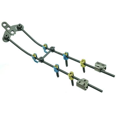 Ensemble orthopédique d'instrument de chirurgie de fixation cervicale postérieure spinale d'implants