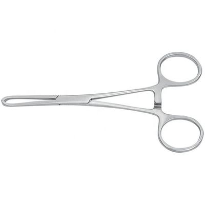 Forceps chirurgical vétérinaire de tissu d'acier inoxydable Allis