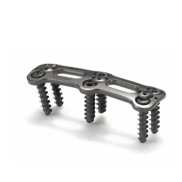 Plats orthopédiques d'implants de système cervical antérieur titanique pur de plats