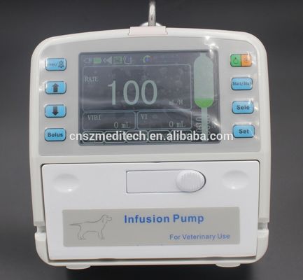 Chauffage de liquide de pompe d'infusion de vétérinaire d'écran tactile d'affichage à cristaux liquides de 4,3 pouces