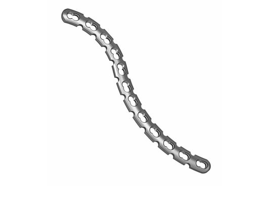 Je dactylographie au plat de verrouillage distal titanique de clavicule le type de gauche à droite trous combinés