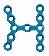 Vertèbre cervicale antérieure en acier réglable orthopédique de plat d'angle de Maxillofacia