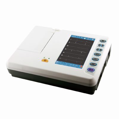 Six machines portatives vétérinaires d'Ecg d'électrocardiographe de la Manche